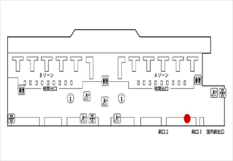 成田国際空港 第2旅客ターミナル 地図